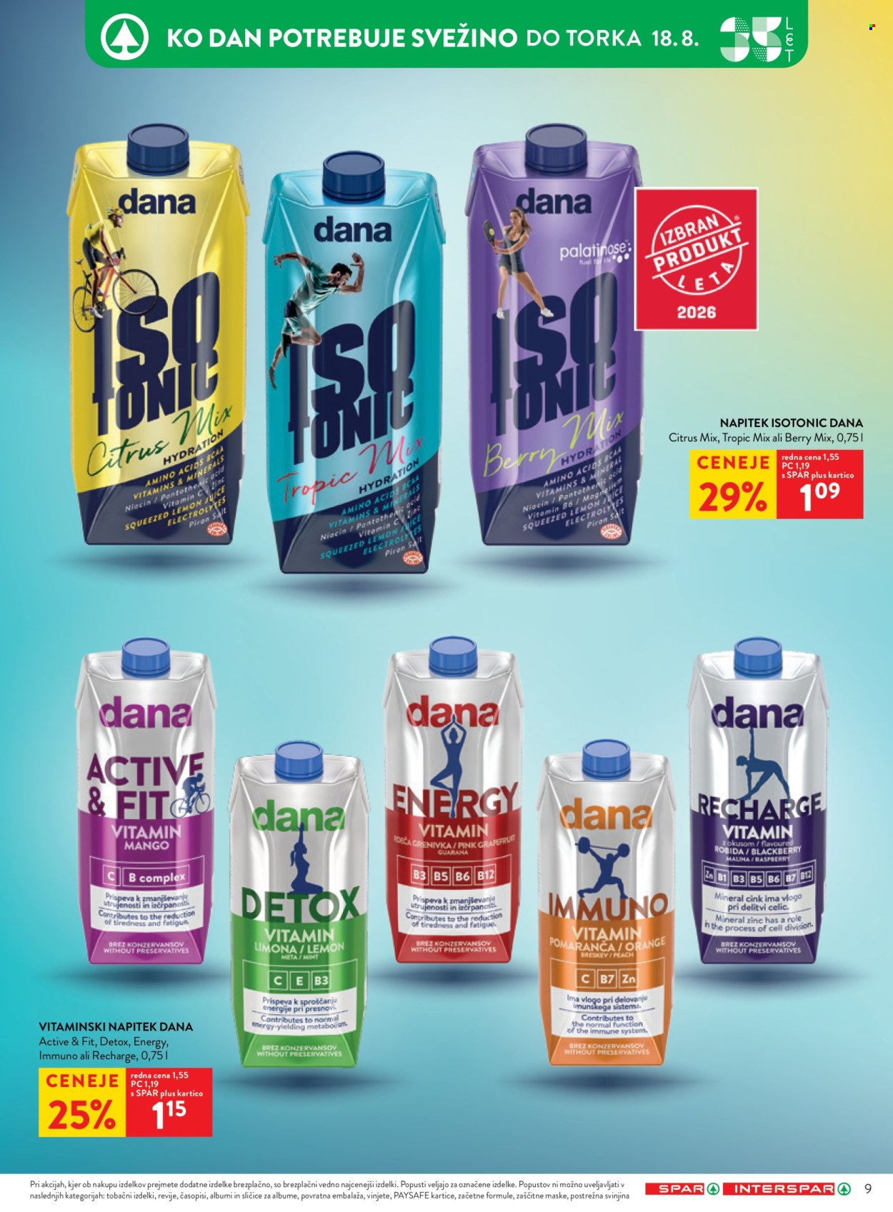 SPAR katalog - 12.8.2026 - 18.8.2026. Stran 9
