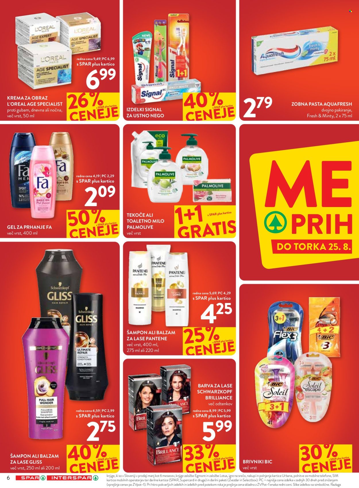 SPAR katalog - 12.8.2026 - 25.8.2026. Stran 6