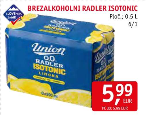 Brezalkoholni Radler Isotonic