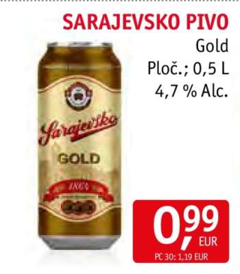 SARAJEVSKO PIVO GOLD