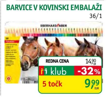 BARVICE V KOVINSKI EMBALAŽI