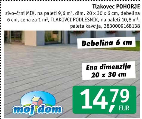 Tlakovec POHORJE