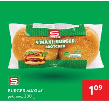 BURGER MAXI 4/1