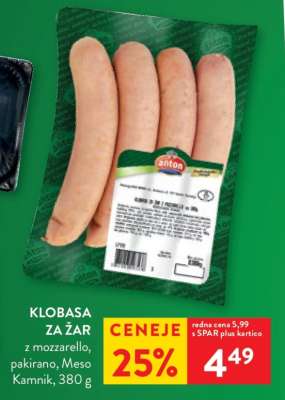 KLOBASA ZA ŽAR