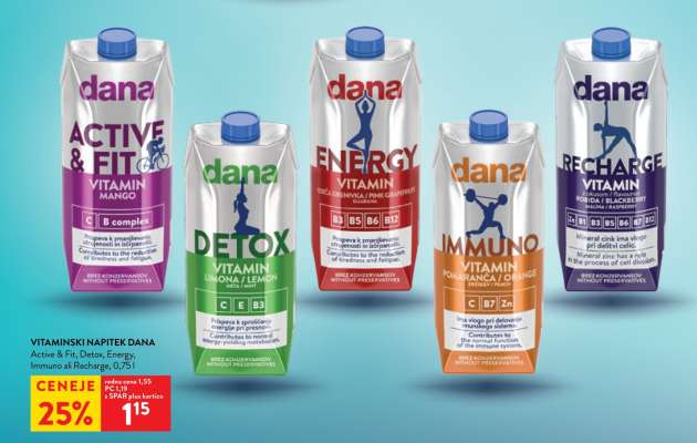 Vitaminski napitek Dana