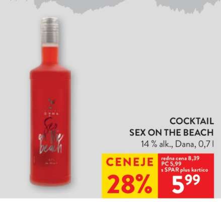 COCKTAIL SEX ON THE BEACH