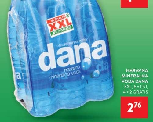 Naravna mineralna voda Dana