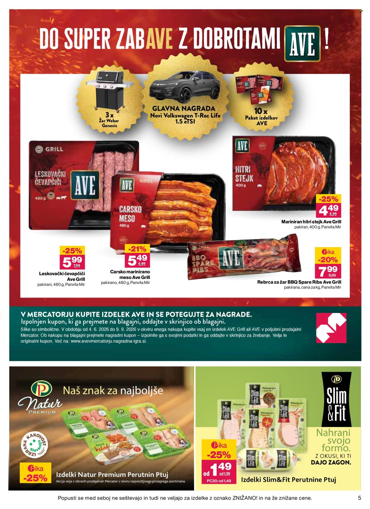Mercator katalog - 13.8.2026 - 19.8.2026. Stran 5