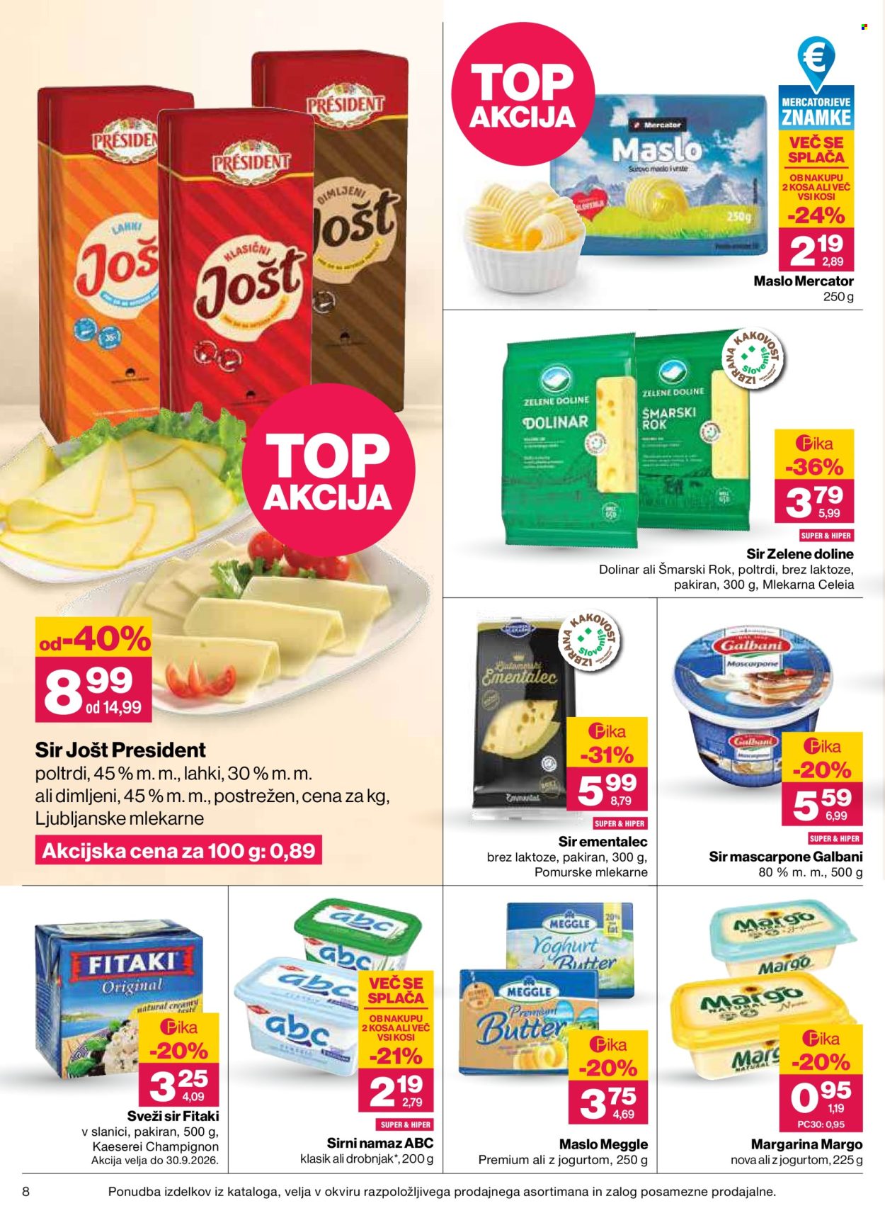 Mercator katalog - 13.8.2026 - 19.8.2026. Stran 8