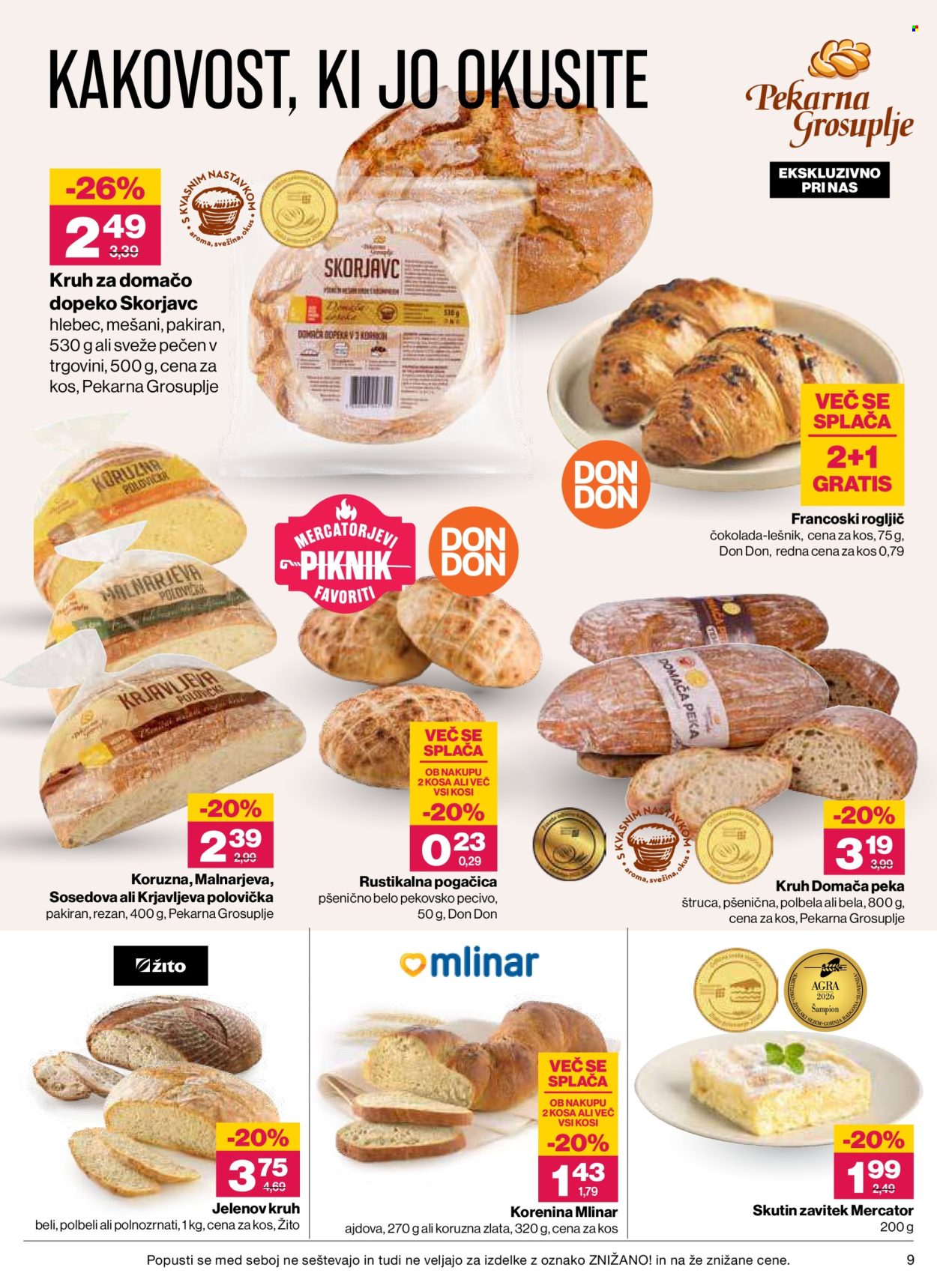 Mercator katalog - 13.8.2026 - 19.8.2026. Stran 9