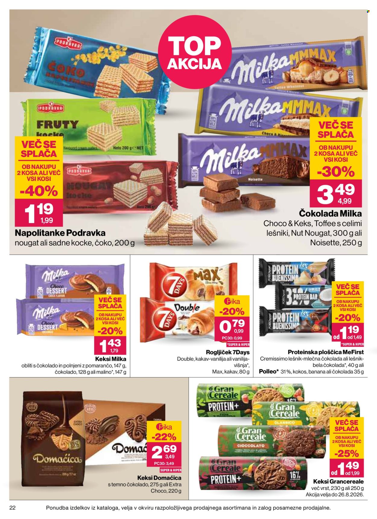 Mercator katalog - 13.8.2026 - 19.8.2026. Stran 22