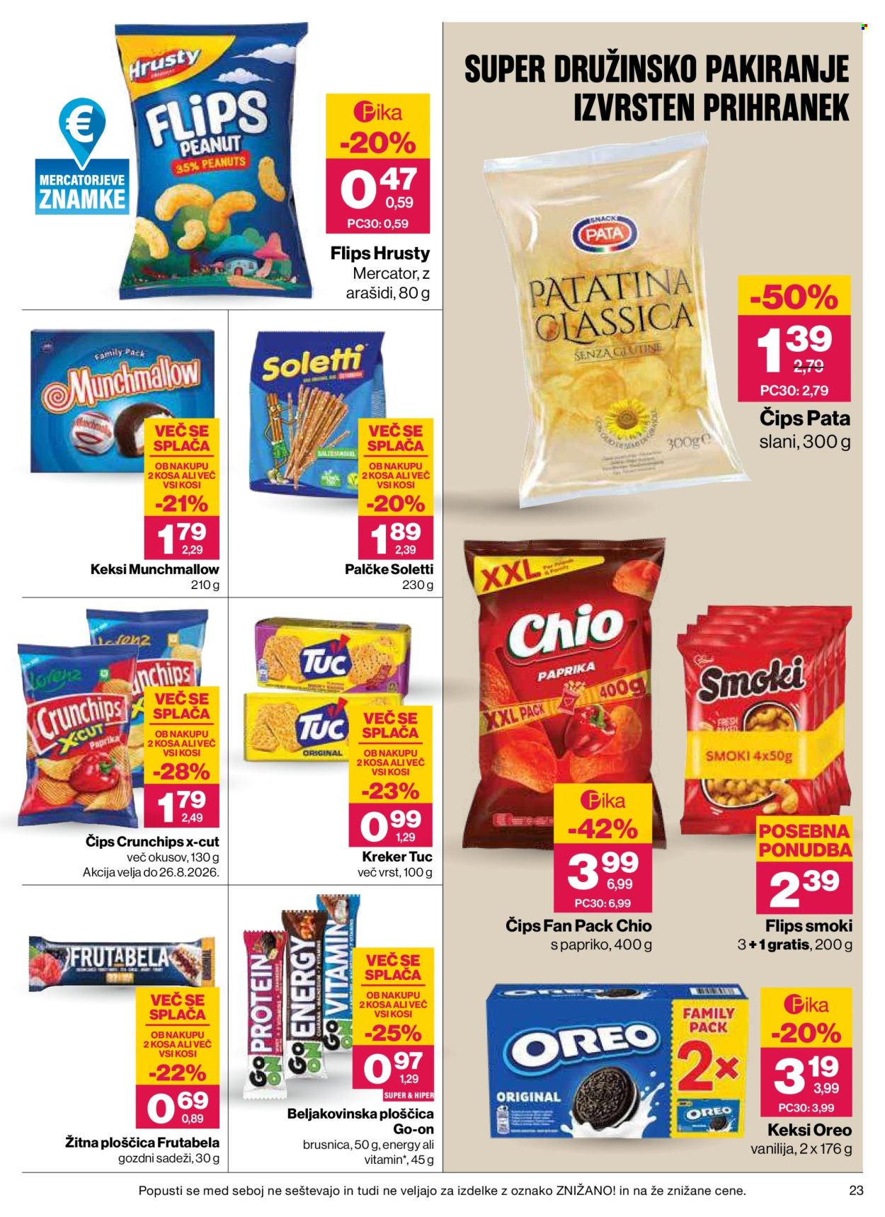 Mercator katalog - 13.8.2026 - 19.8.2026. Stran 23