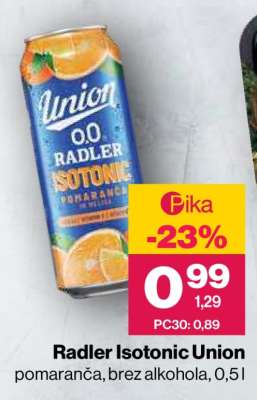Radler Isotonic Union