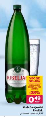 Voda Sarajevski kiseljak