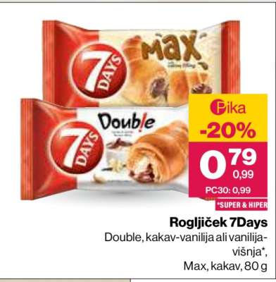 ROGLJIČEK 7DAYS