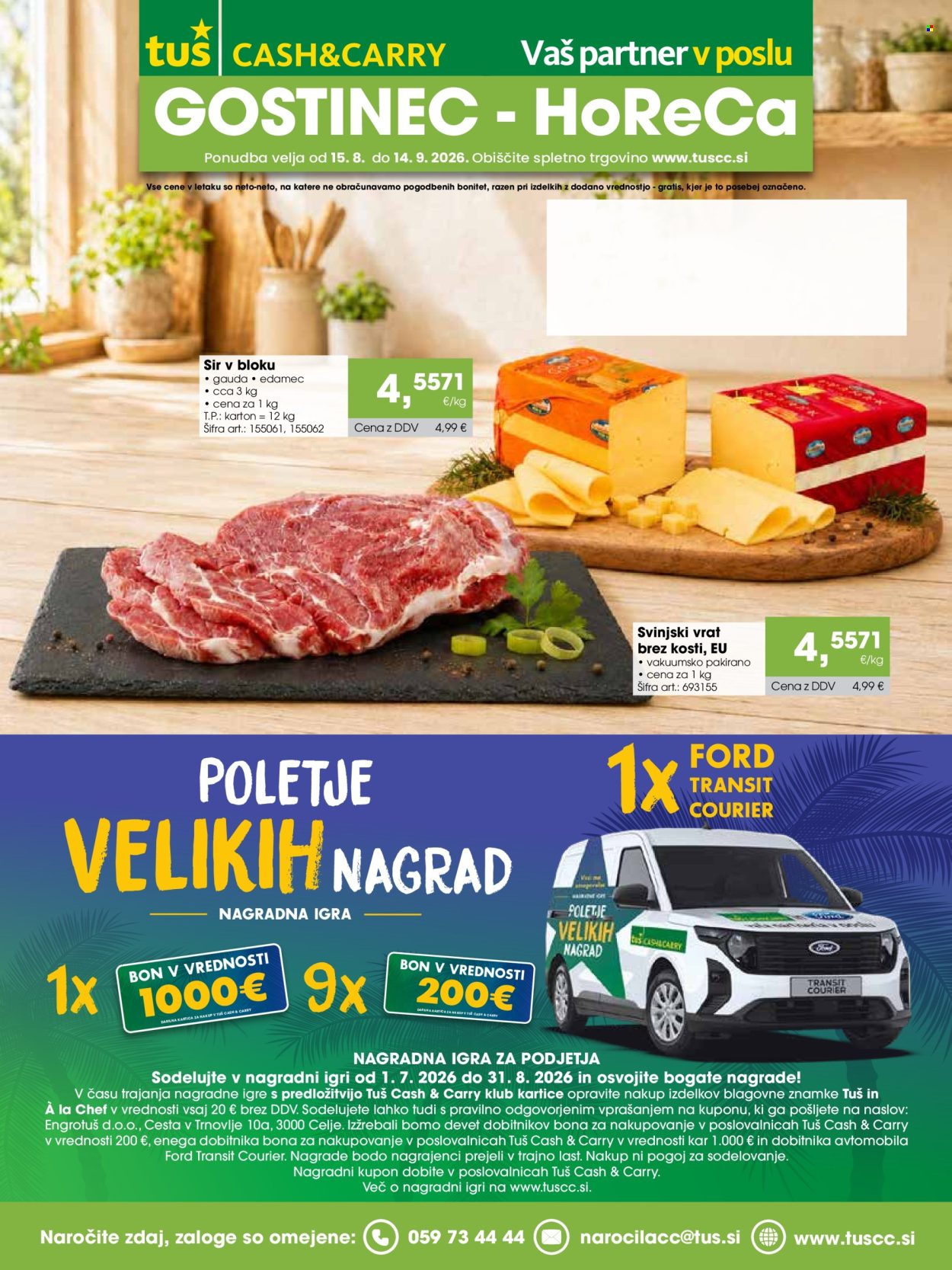 Tuš katalog - 15.8.2026 - 14.9.2026. Stran 1