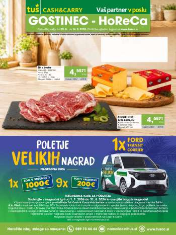 Tuš katalog - 15.8.2026 - 14.9.2026.