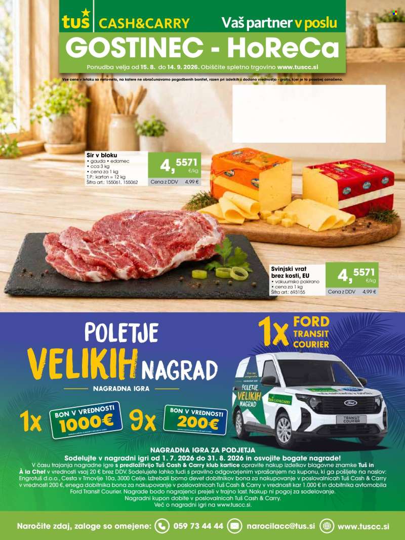 Tuš katalog - 15.8.2026 - 14.9.2026.