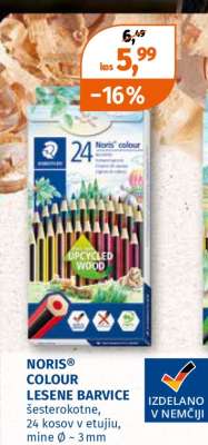 Noris® COLOUR LESENÉ BARVICE