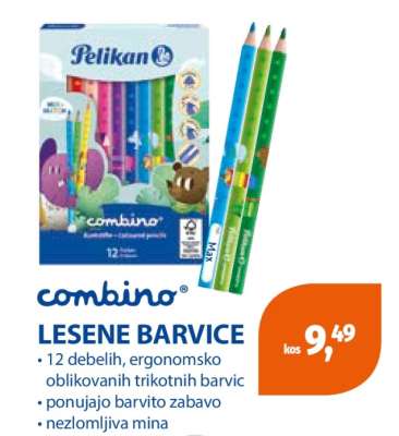 Combino Lesene Barvice
