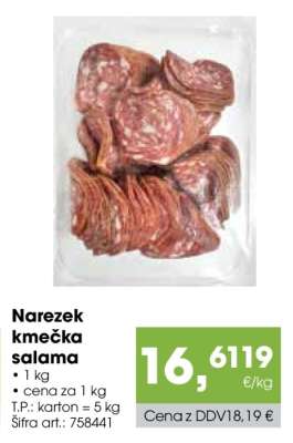 Narezek kmečka salama
