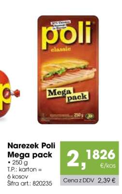 Narezek Poli Mega pack
