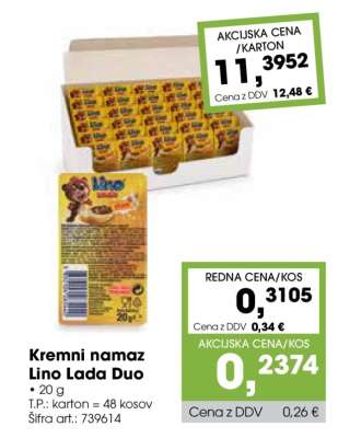 Kremni namaz Lino Lada Duo