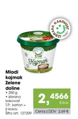 MLADI KAJMAK ZELENE DOLINE