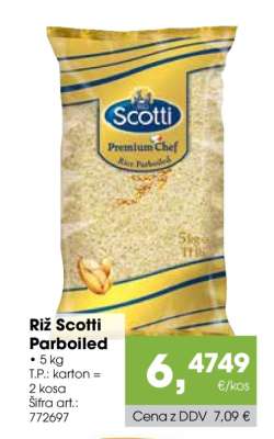 Riz Scotti Parboiled