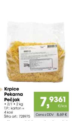 Krpice Pekarna Pečjak