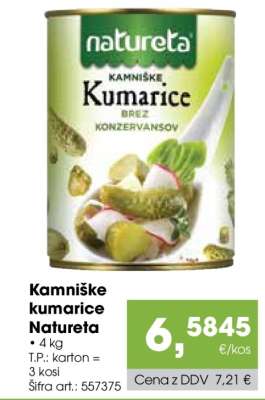 KAMNIŠKE KUMARICE NATURETA