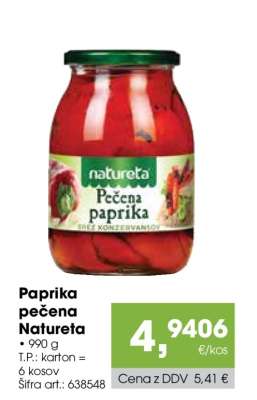 Paprika pečena Natureta