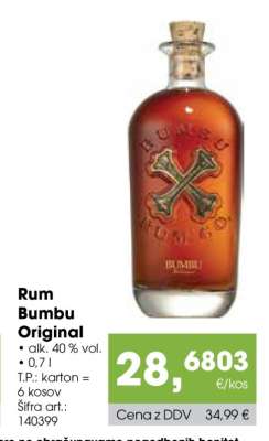 Rum Bumbu Original