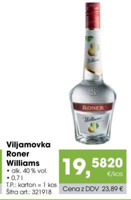Viljamovka Roner Williams
