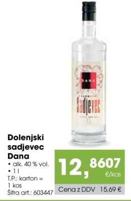 Dolenjski sadjevec Dana