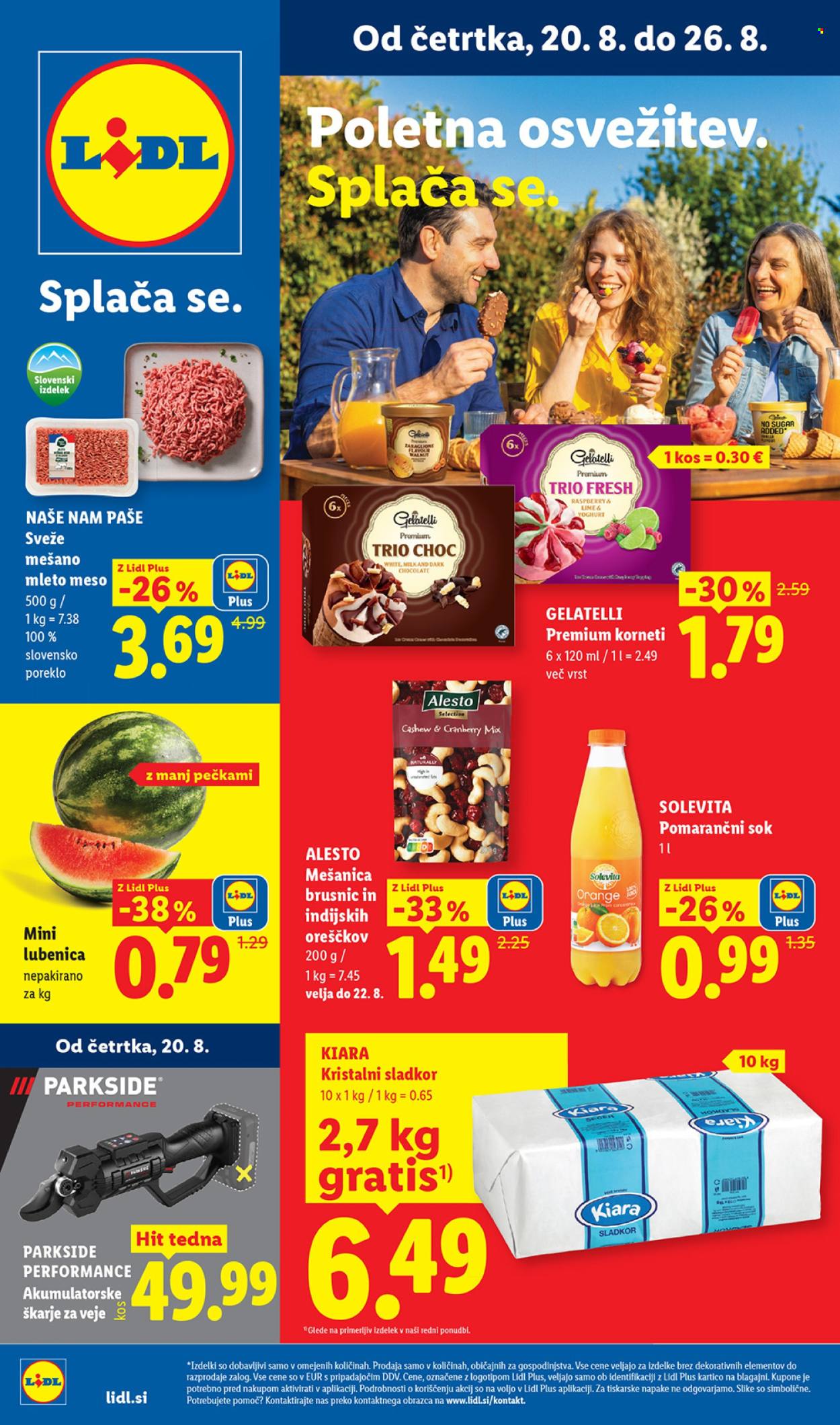 Lidl katalog - 20.8.2026 - 26.8.2026. Stran 1