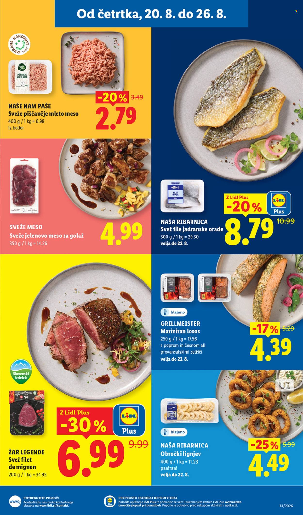 Lidl katalog - 20.8.2026 - 26.8.2026. Stran 3