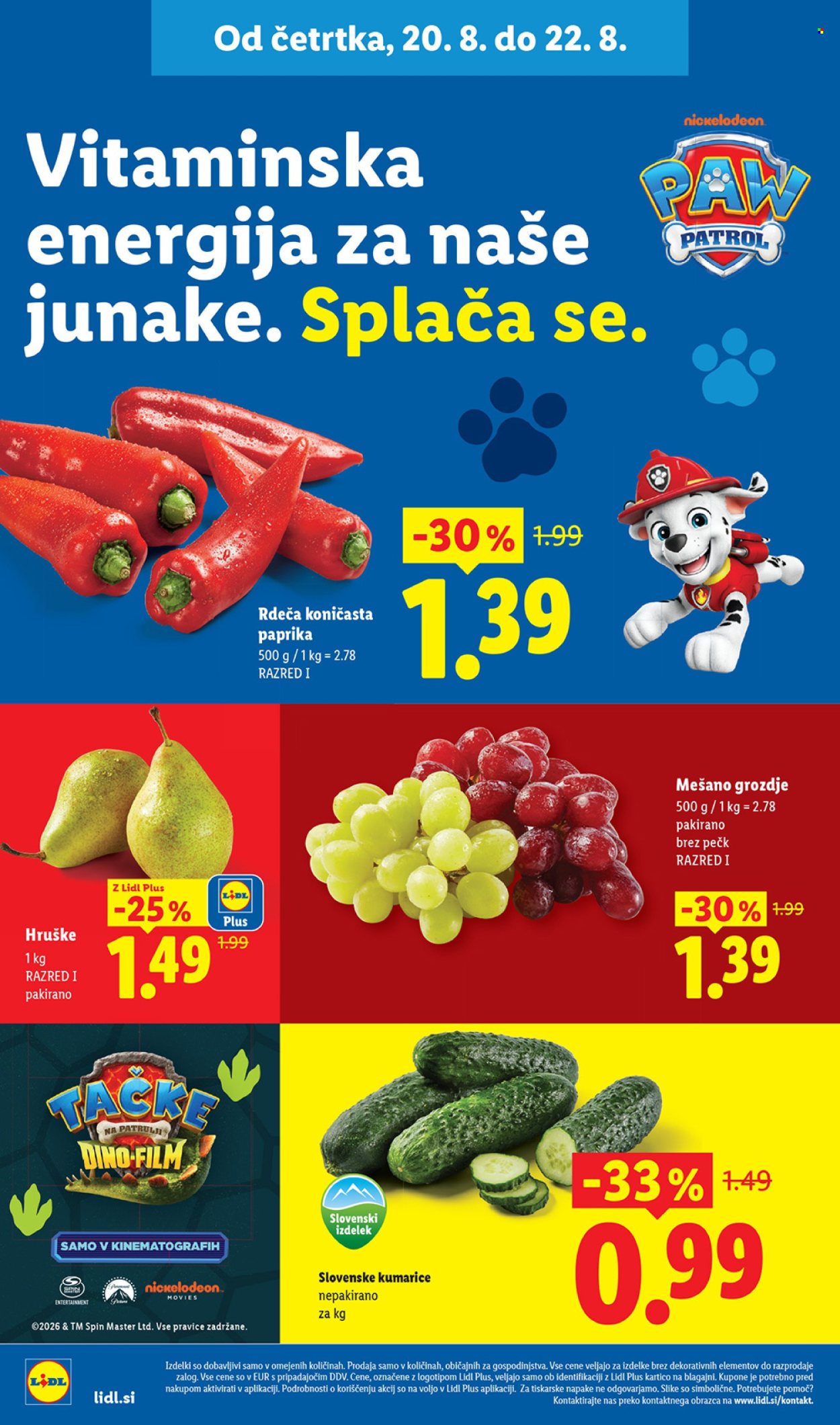 Lidl katalog - 20.8.2026 - 26.8.2026. Stran 4