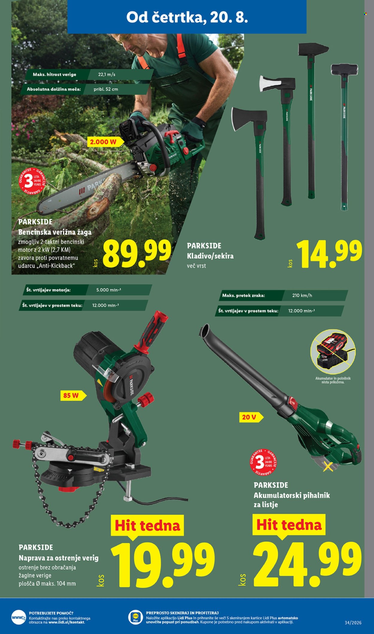 Lidl katalog - 20.8.2026 - 26.8.2026. Stran 27