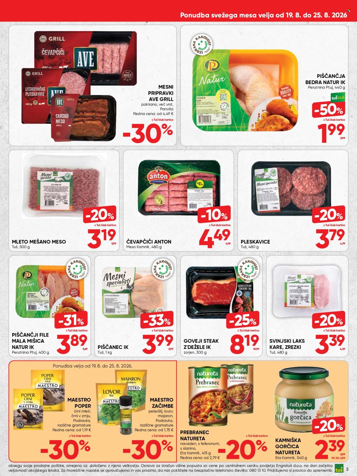 Tuš katalog - 19.8.2026 - 1.9.2026. Stran 3