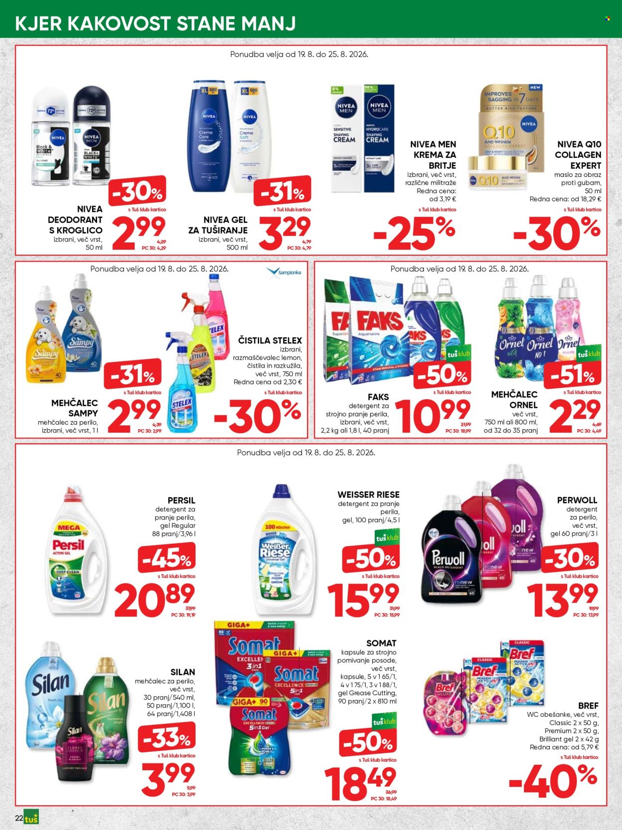 Tuš katalog - 19.8.2026 - 1.9.2026. Stran 22
