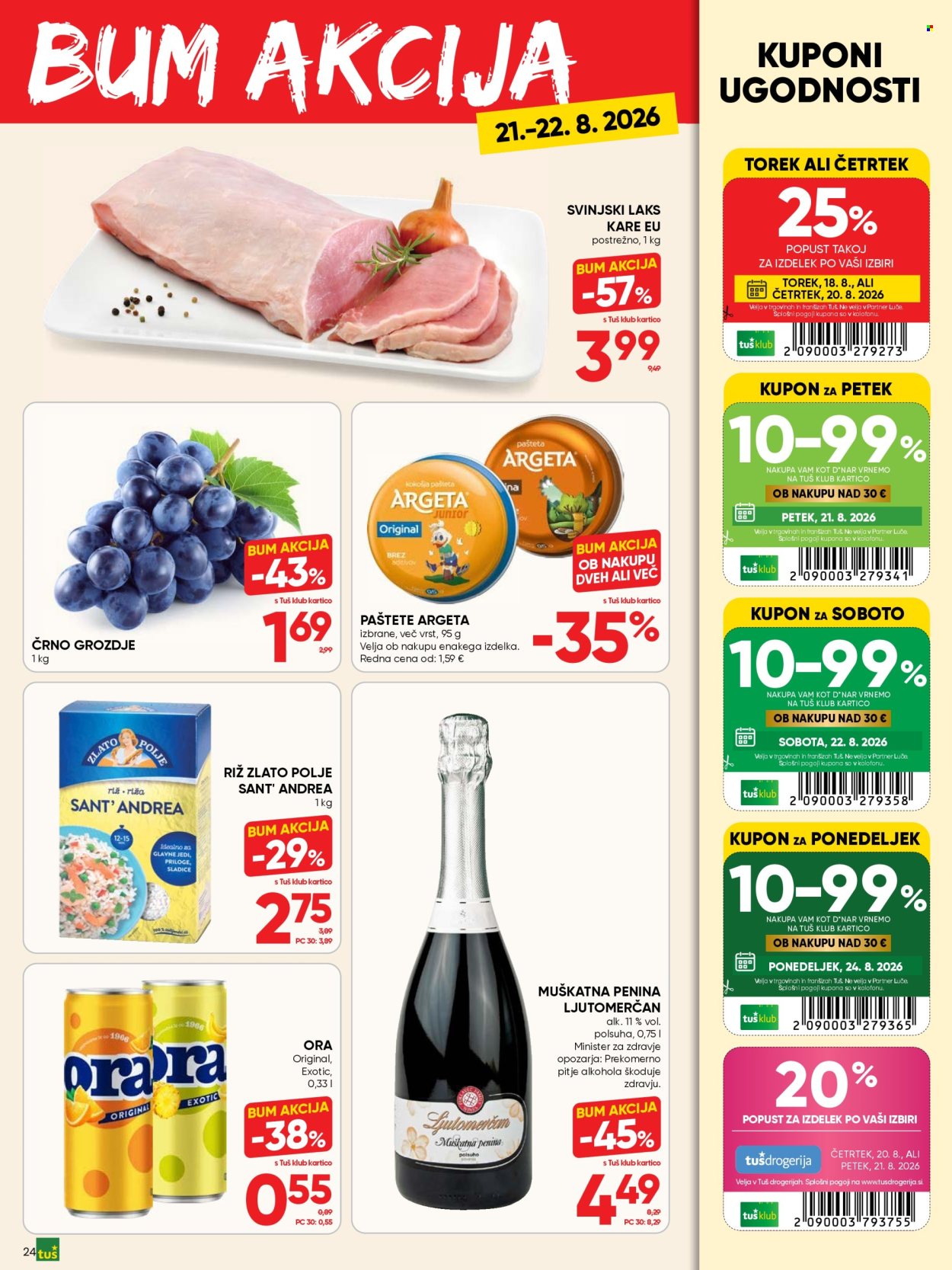 Tuš katalog - 19.8.2026 - 1.9.2026. Stran 24