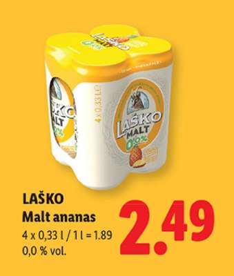 LAŠKO MALT ANANAS