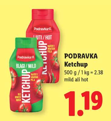 PODRAVKA Ketchup