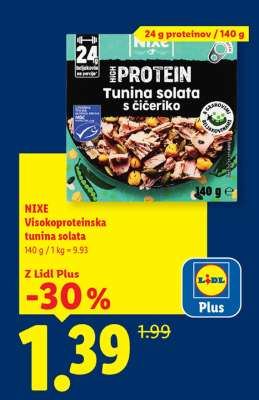 NIXE Visokoproteinska tunina solata