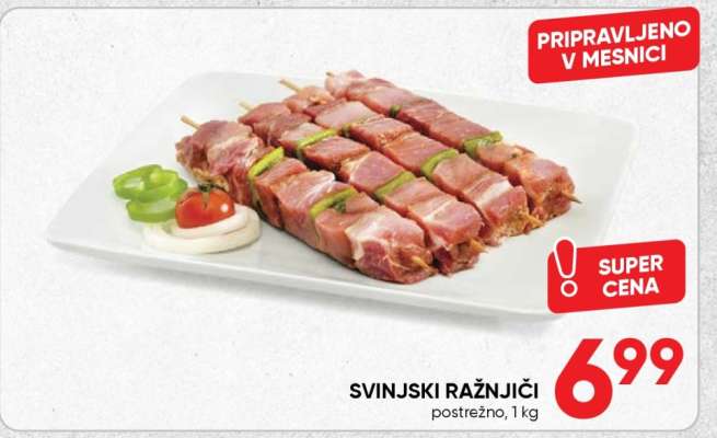 Svinjski ražnjići
