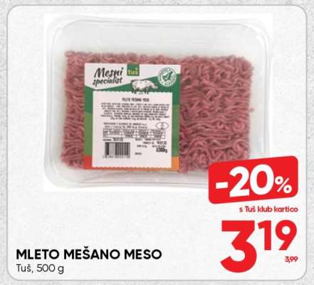 MLETO MEŠANO MESO