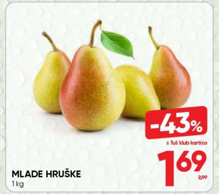 Mlade hruške