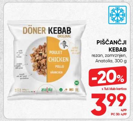 PIŠČANČJI KEBAB