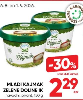 MLADI KAJMAK ZELENE DOLINE IK